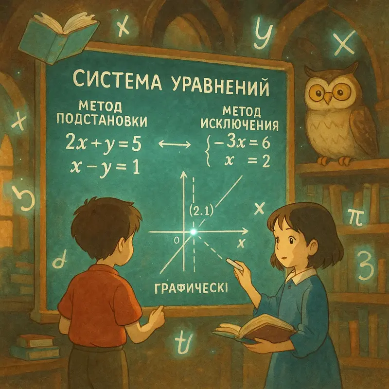 Системы уравнений