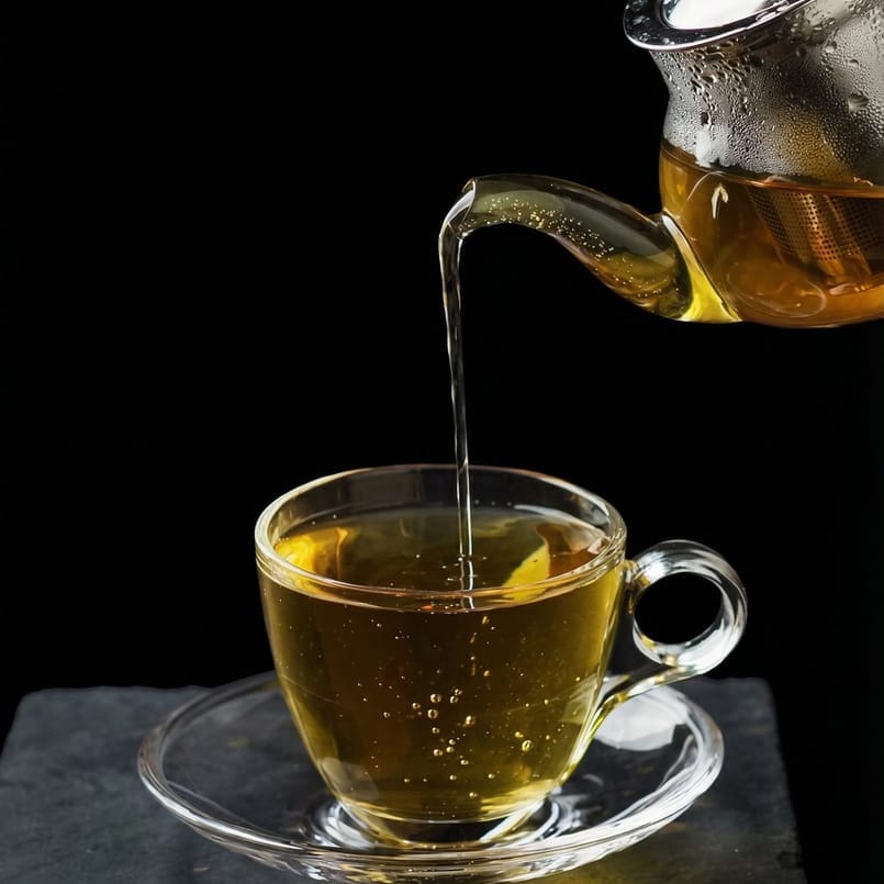 Зеленый с клубникой