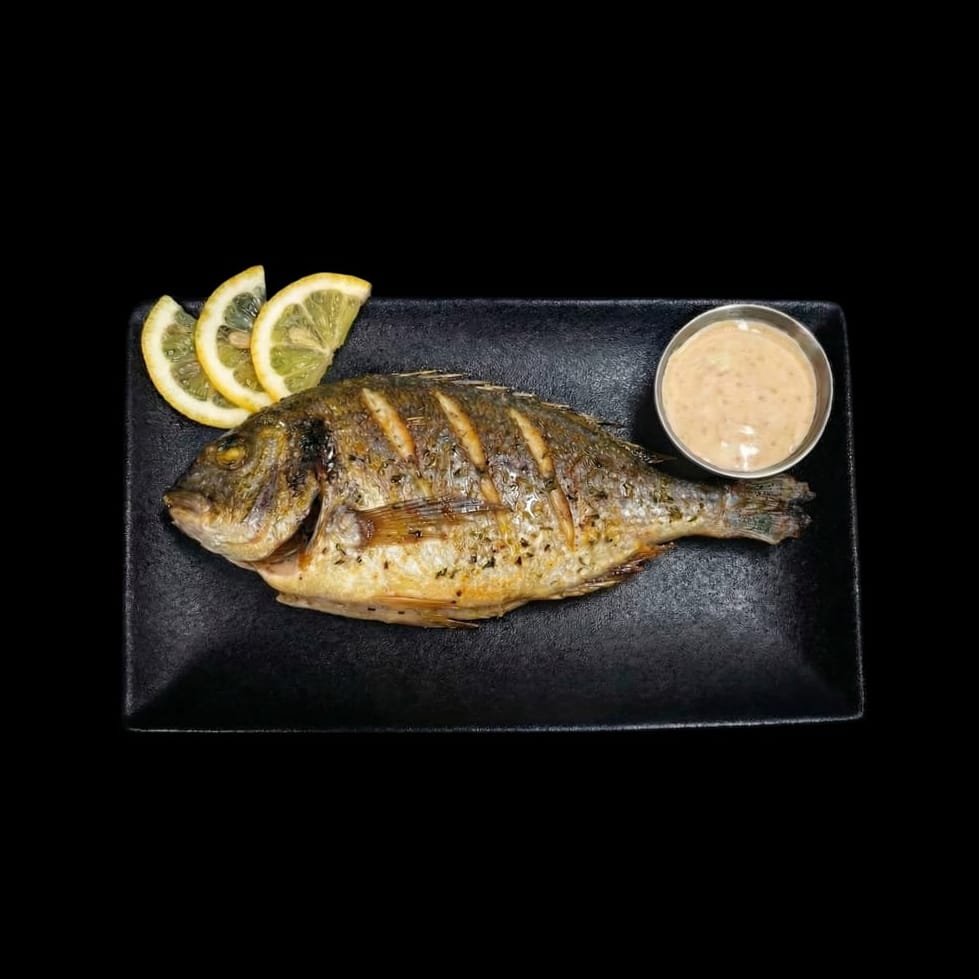 Дорадо на гриле