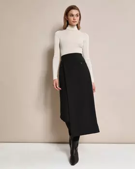 Юбка ассиметричная (Черный)