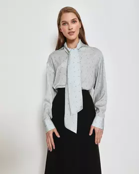 Блуза с галстуком