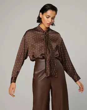 Блуза с галстуком