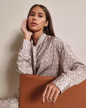 Блуза с галстуком