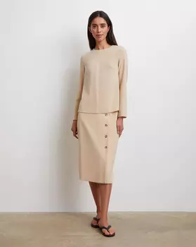 Блуза с открытой спиной