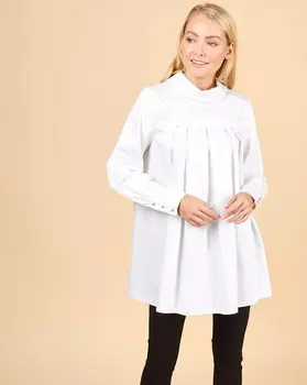 Блуза со складками One size