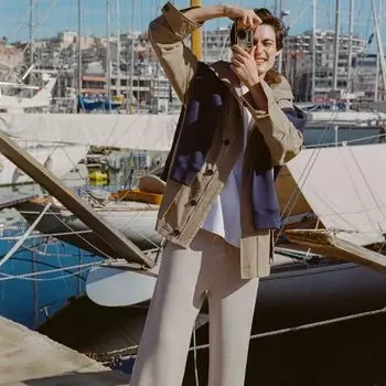 Брюки вязаные со стрелками 12 STOREEZ