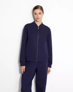 Бомбер из трикотажа