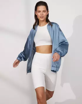 Бомбер удлинённый