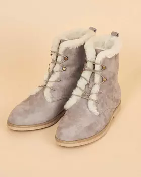 Ботинки высокие с мехом 36