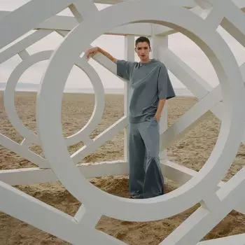 Брюки из мерсеризованного хлопка 12 STOREEZ