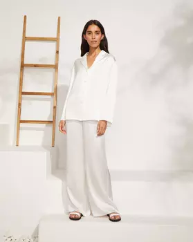 Брюки из шелка