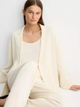 Брюки из шелка и хлопка 12 STOREEZ