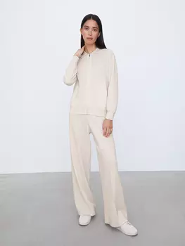 Брюки из смесовой шерсти