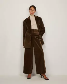 Брюки из вельвета