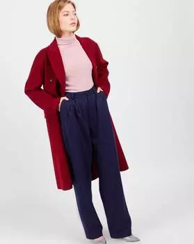 Брюки костюмные с защипами S