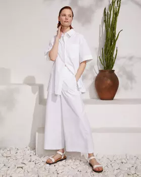 Брюки-кюлоты из органического хлопка