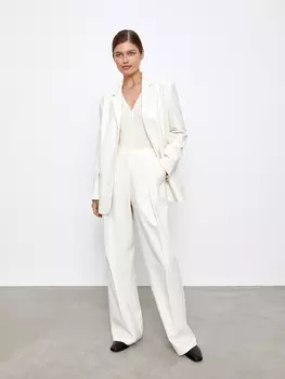 Брюки прямые со стрелками