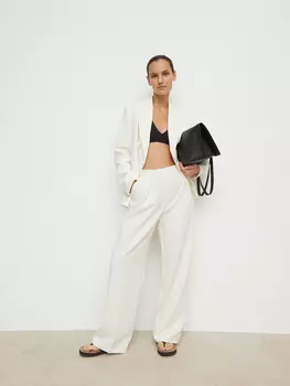 Брюки прямые со стрелками