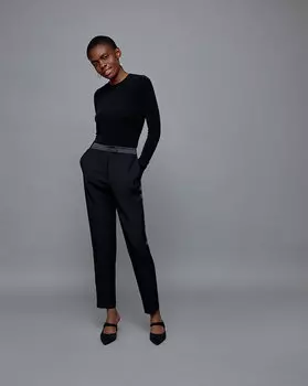 Брюки с лампасами M