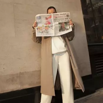 Брюки широкие со стрелками