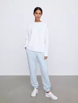 Брюки спортивные с завышенной талией