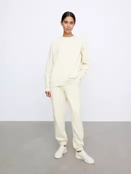 Брюки спортивные с завышенной талией