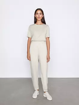 Брюки спортивные с завышенной талией