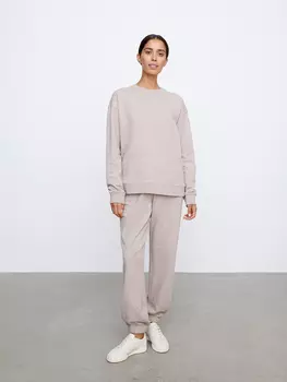 Брюки спортивные с завышенной талией