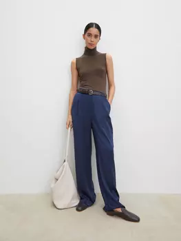 Брюки свободные на резинке