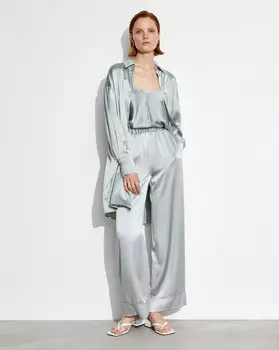 Брюки свободные на резинке