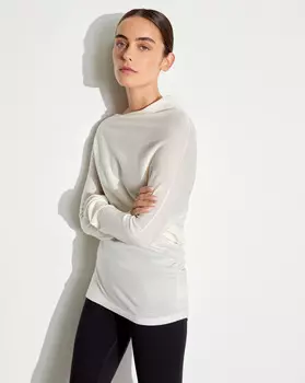 Джемпер асимметричный из ультратонкой шерсти