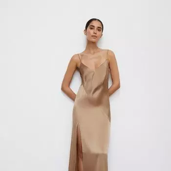 Платье макси из шелка Mulberry 12 STOREEZ