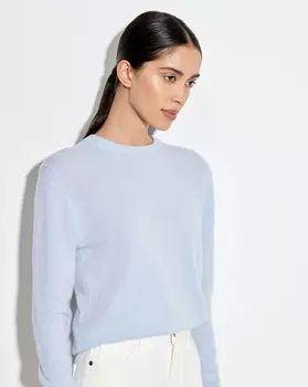 Джемпер из 100% кашемира с круглой горловиной