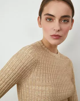 Джемпер меланжевый M