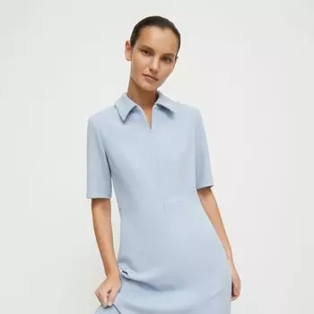 Платье приталенное с воротником 12 STOREEZ