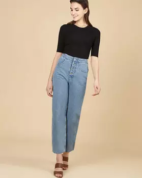 Джемпер с коротким рукавом S