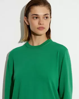 Джемпер с круглой горловиной