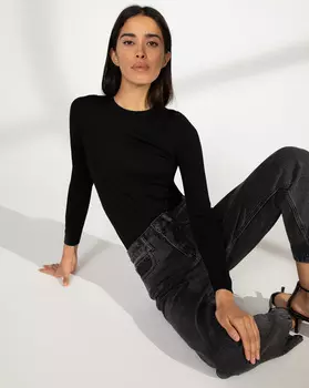 Джемпер тонкий из мериносовой шерсти