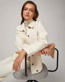 Жакет джинсовый