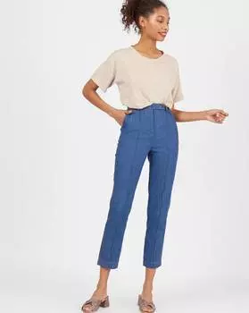 Джинсы с защипом S