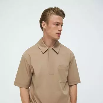 Футболка-поло с карманом