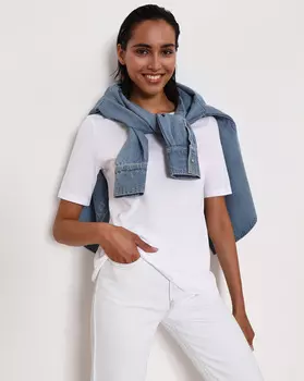 Футболка однотонная