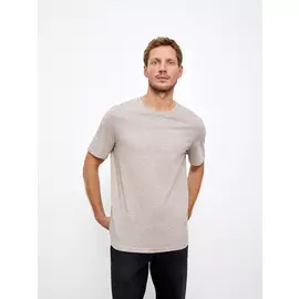 Футболка прямого силуэта меланж