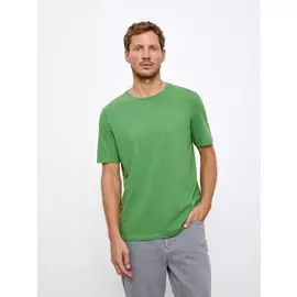 Футболка прямого силуэта меланж