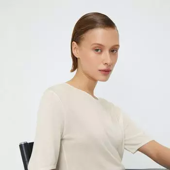 Футболка с шелком