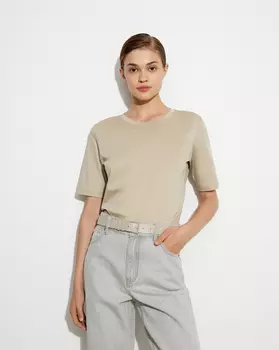 Футболка с удлиненным рукавом