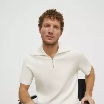 Джемпер с воротником на молнии 12 STOREEZ