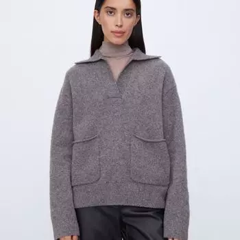 Джемпер с карманами