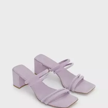 Босоножки на широком каблуке