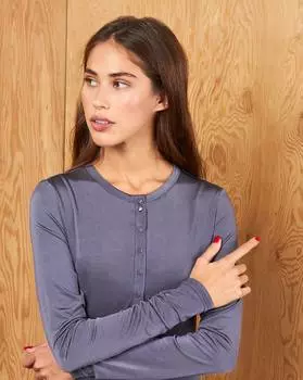 Футболка с застёжкой поло в рубчик